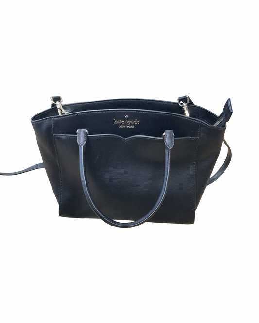 Handbag Designer By Kate Spade In Black, Size:Large
