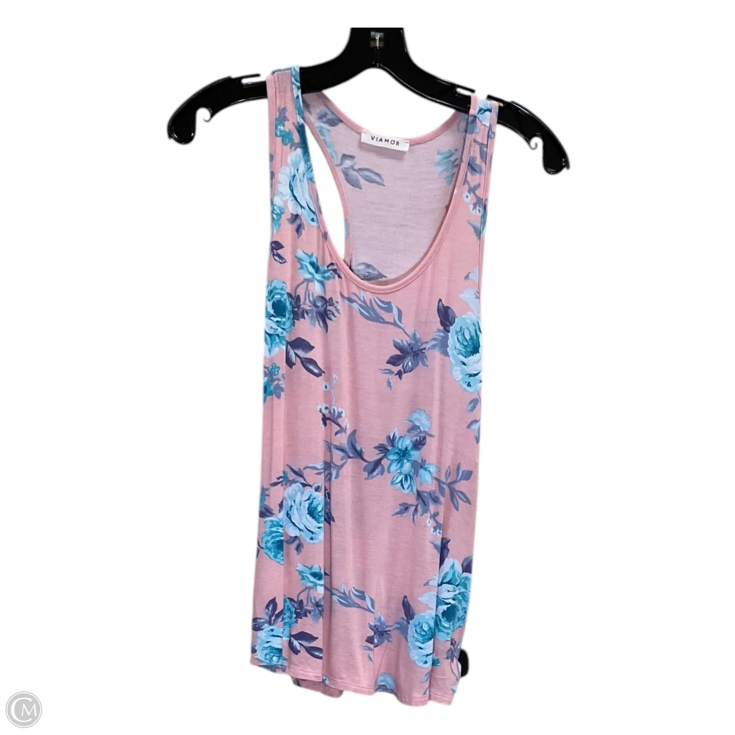 Tank Top By Clothes Mentor In Blue & Pink, Size: L