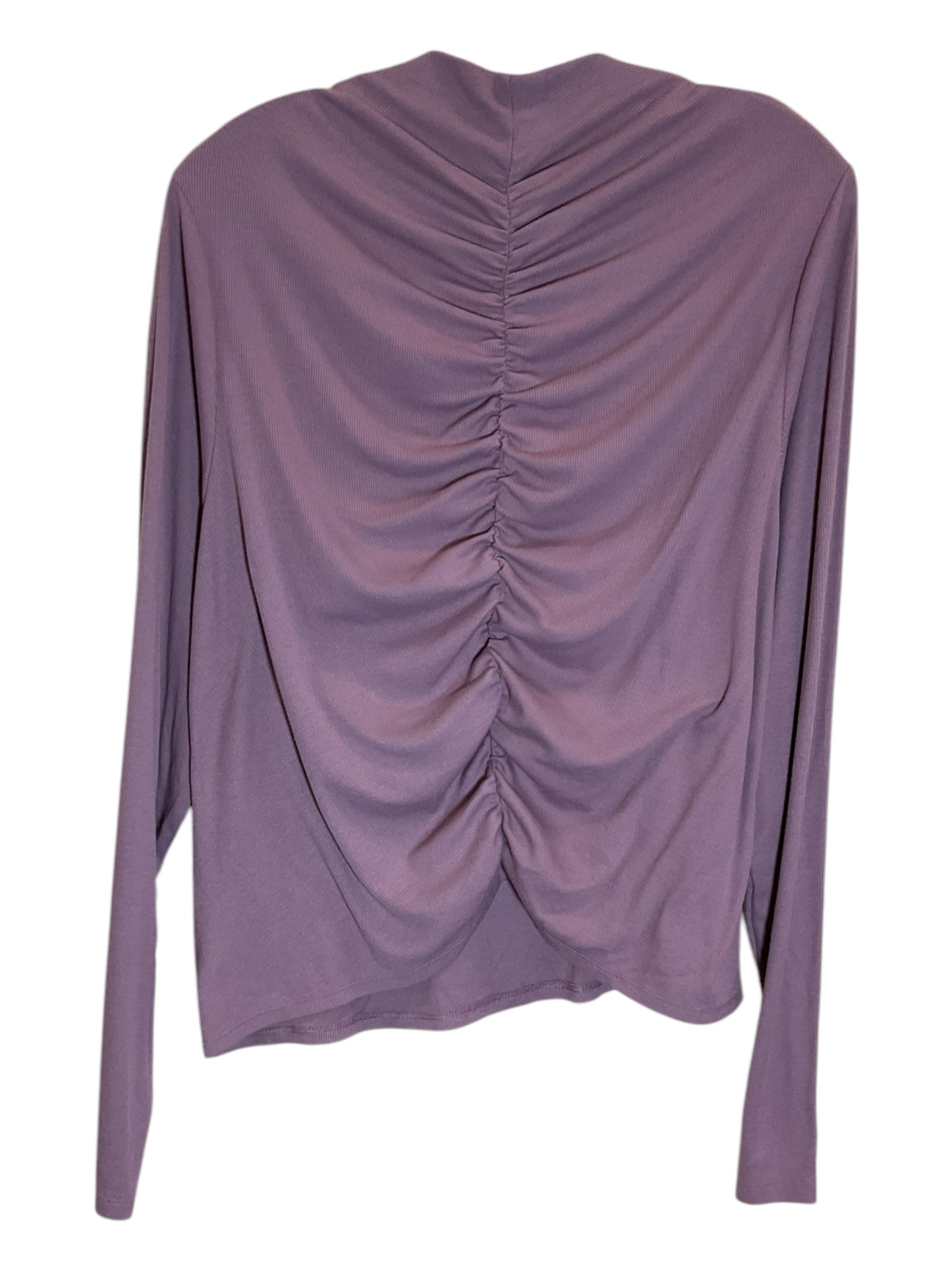 Top Long Sleeve By Clothes Mentor In Purple, Size: 1x