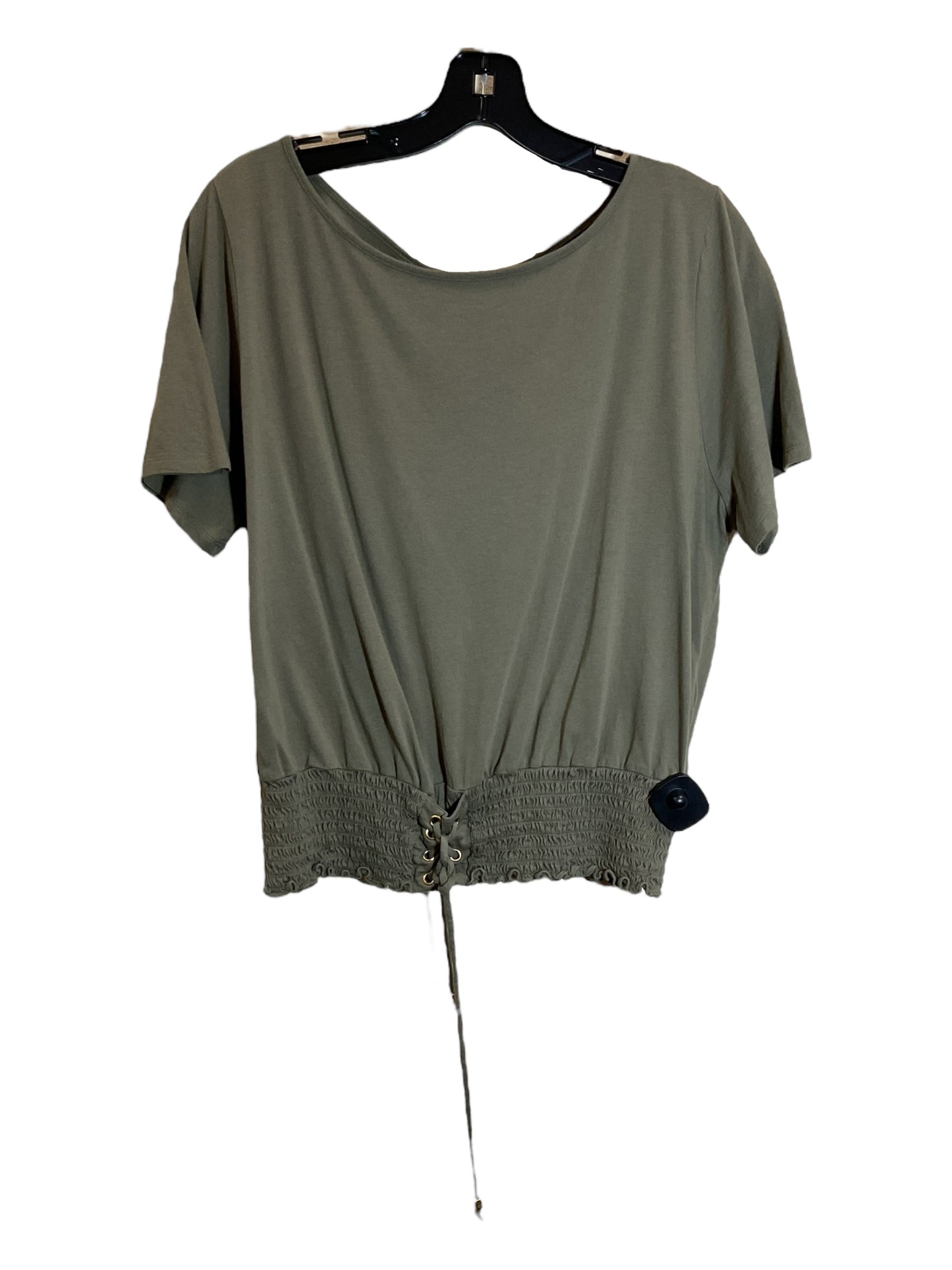 Top Short Sleeve By Michael By Michael Kors In Green, Size: L