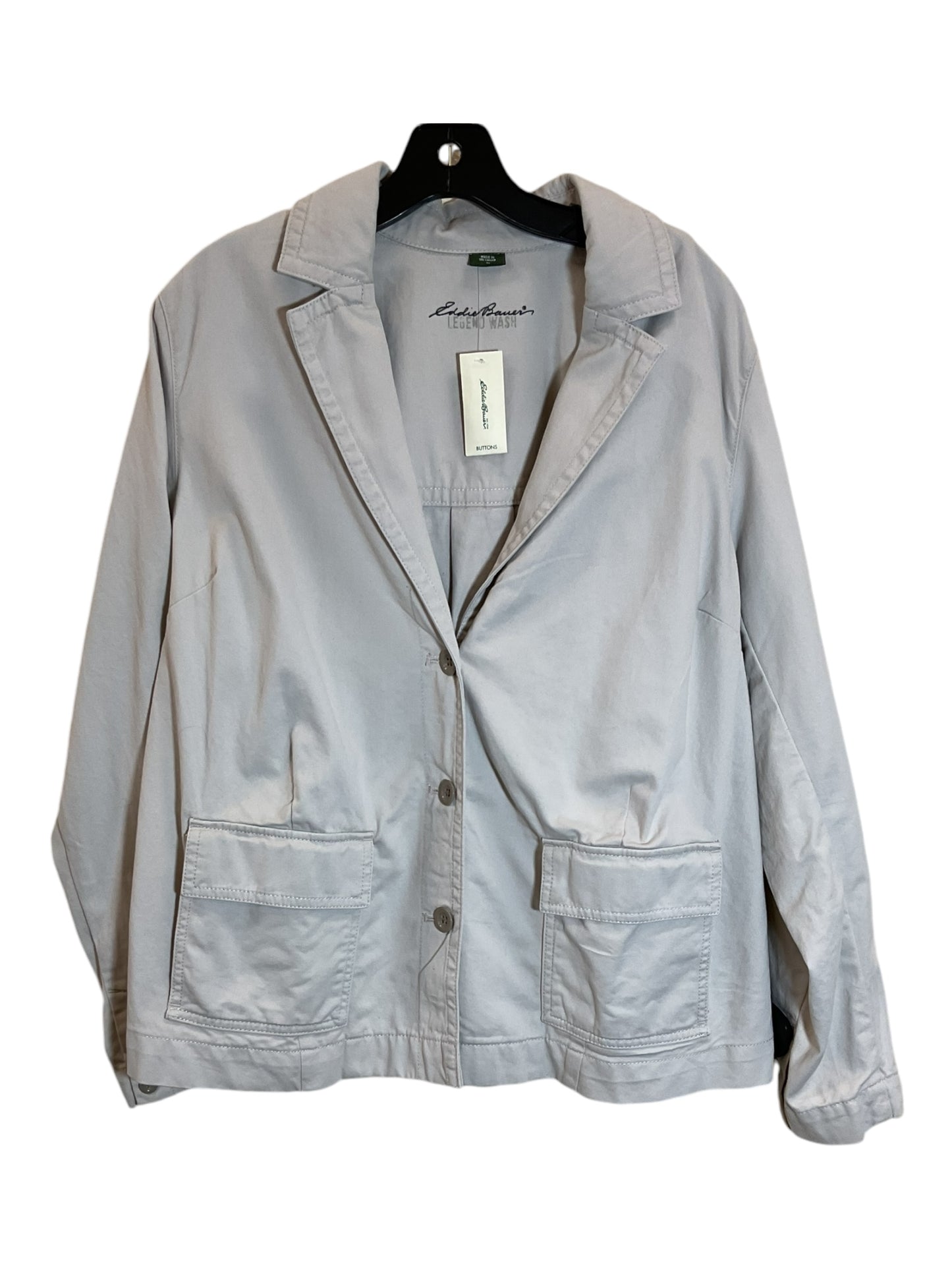 Jacket Other By Eddie Bauer In Tan, Size: 1x