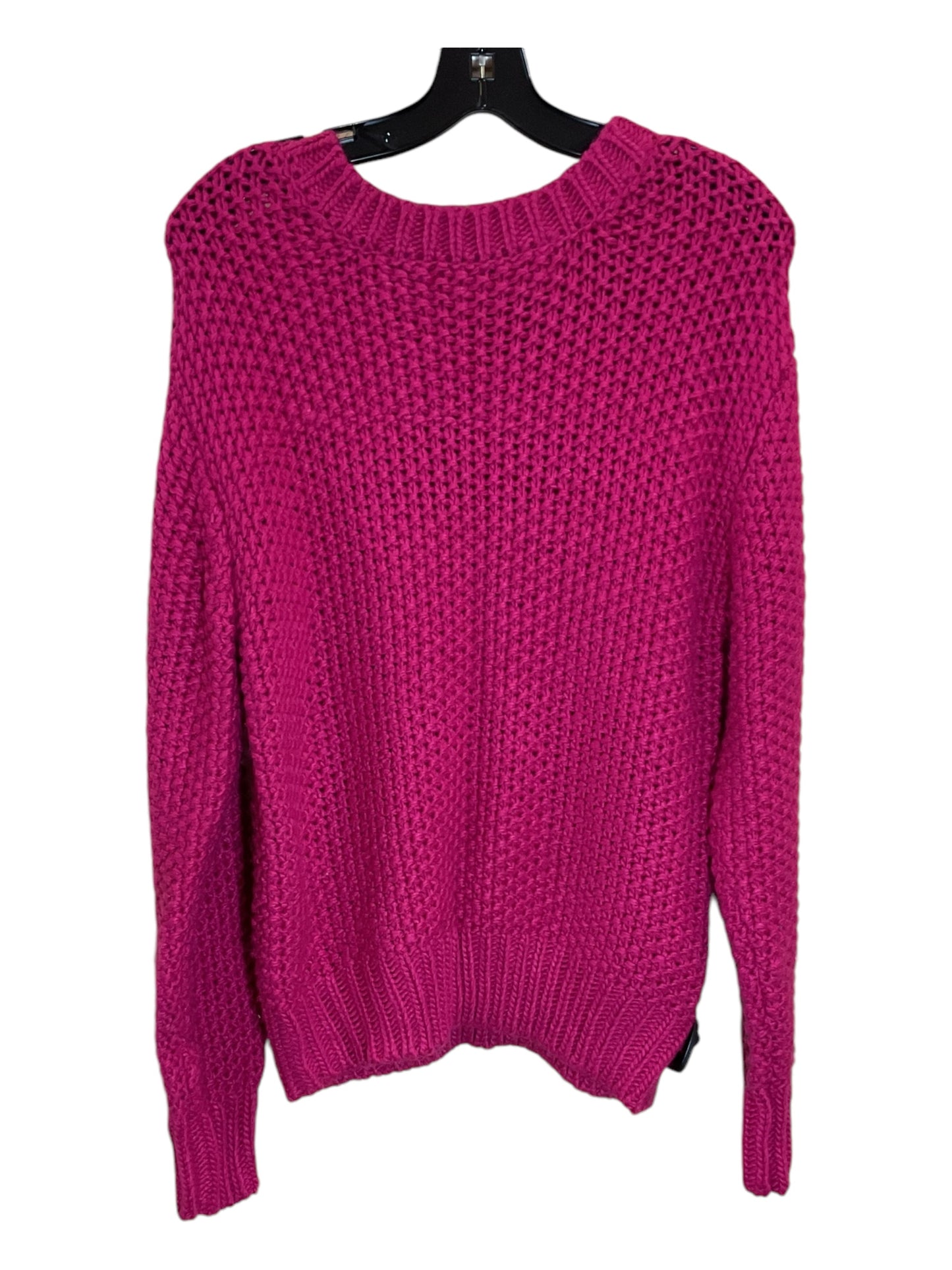 Sweater By Clothes Mentor In Pink, Size: S