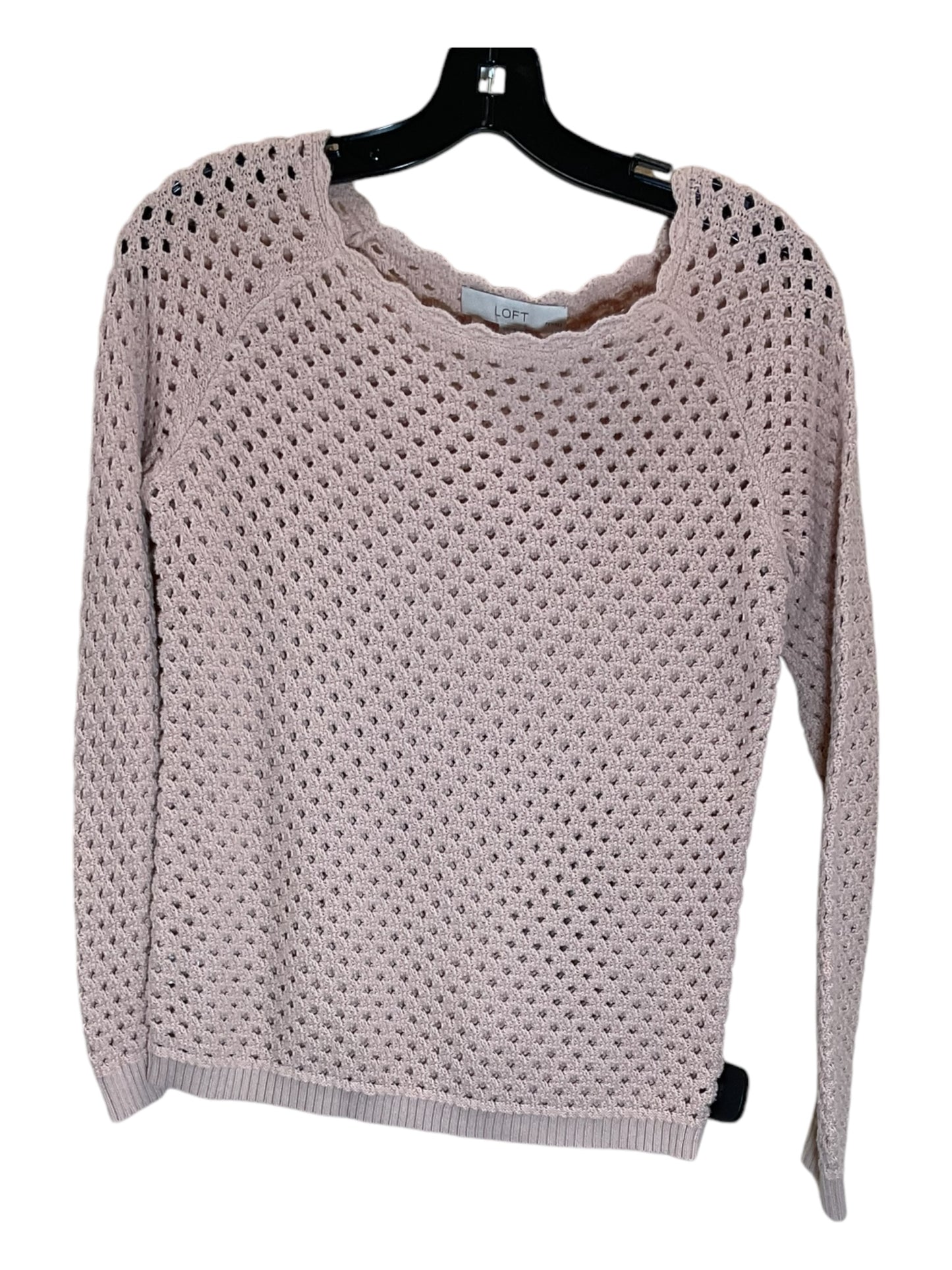 Sweater By Loft In Pink, Size: Sp