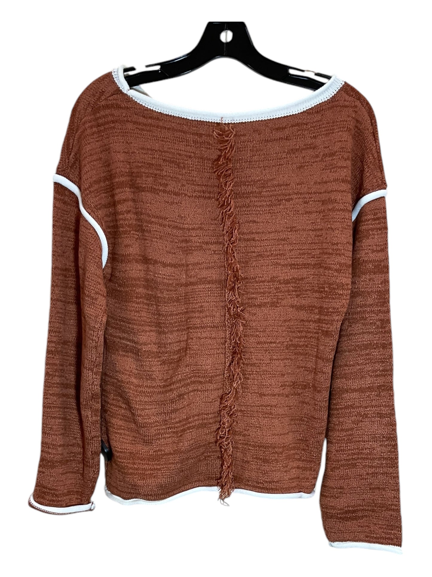 Sweater By Clothes Mentor In Brown, Size: S