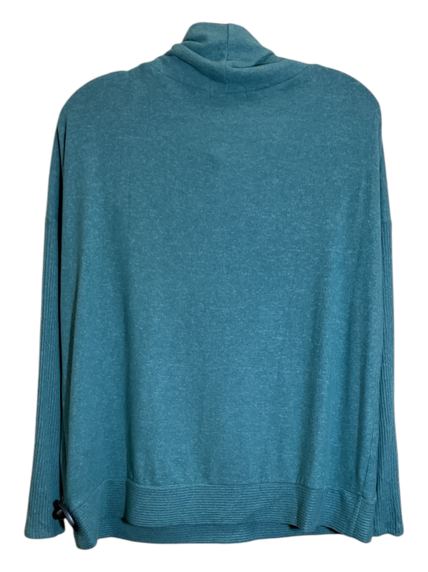 Top Long Sleeve By Cherish In Green, Size: L