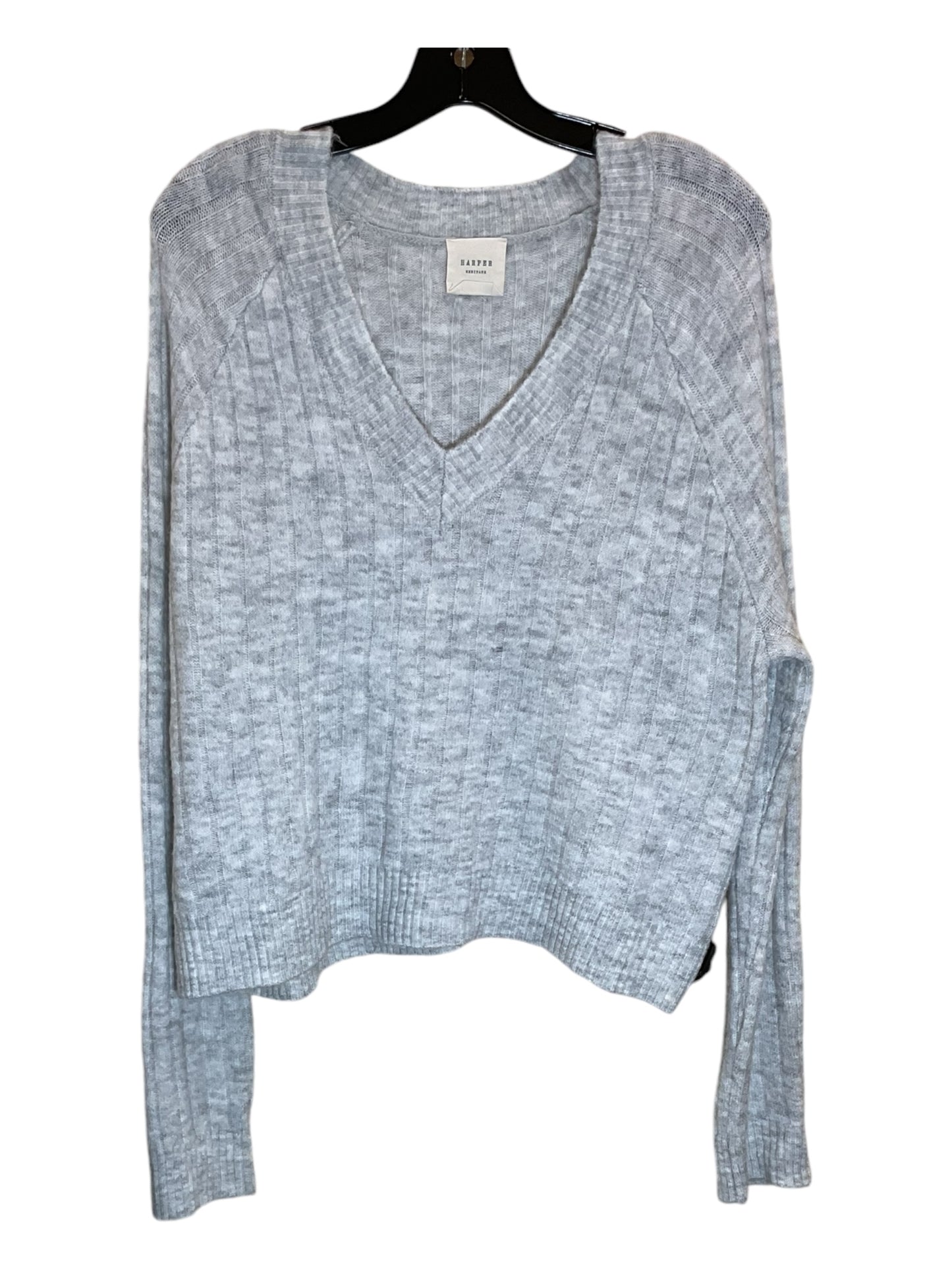 Sweater By Harper In Grey, Size: M