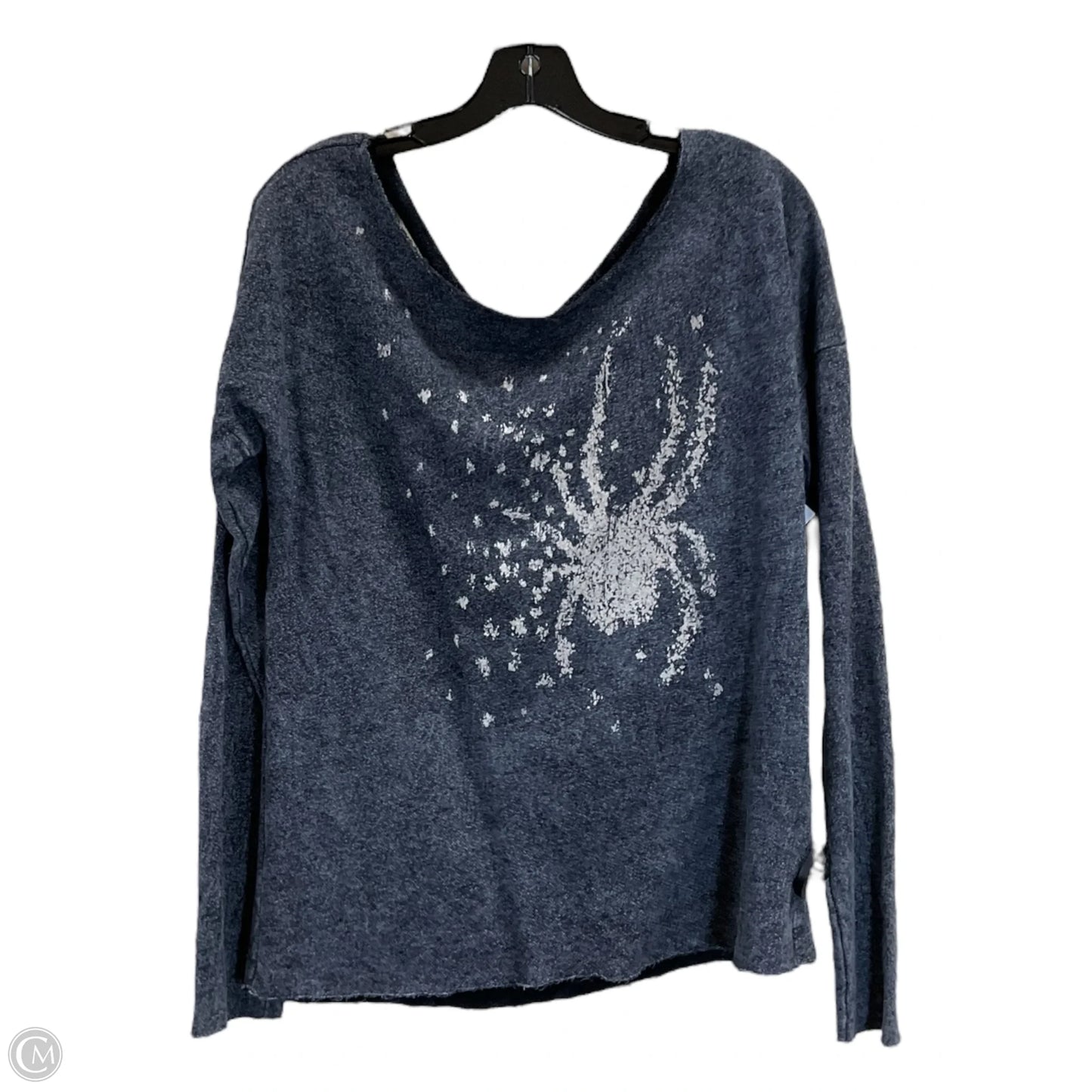 Top Long Sleeve By Clothes Mentor In Grey, Size: L
