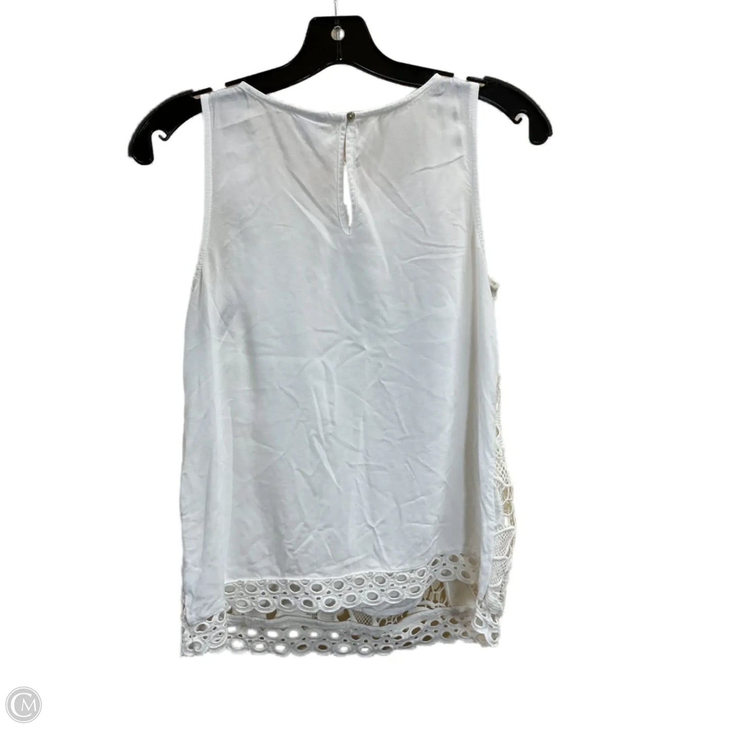 Top Sleeveless By Merona In White, Size: Xs