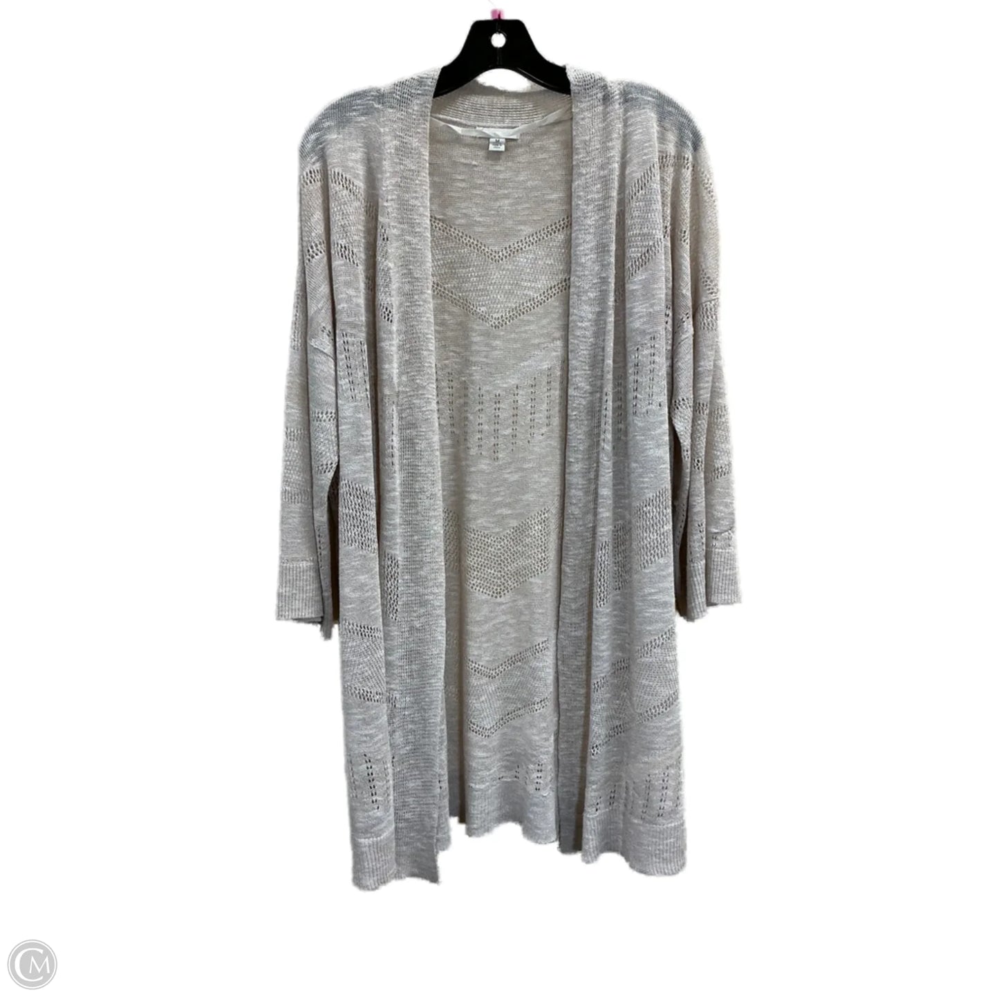Cardigan By Dressbarn In Beige, Size: M