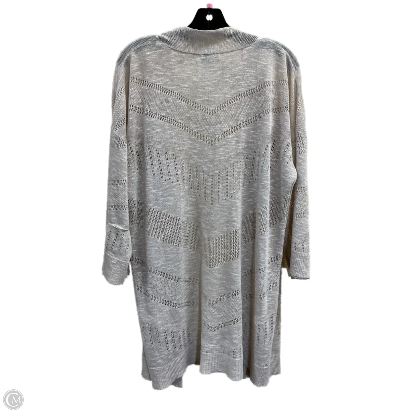 Cardigan By Dressbarn In Beige, Size: M