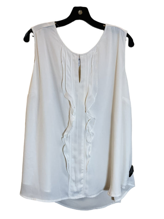Top Sleeveless By Roz And Ali  Size: 3x