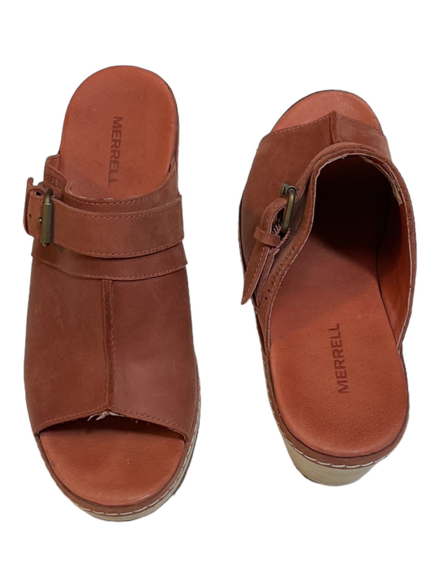 Sandals Heels Block By Merrell  Size: 7.5