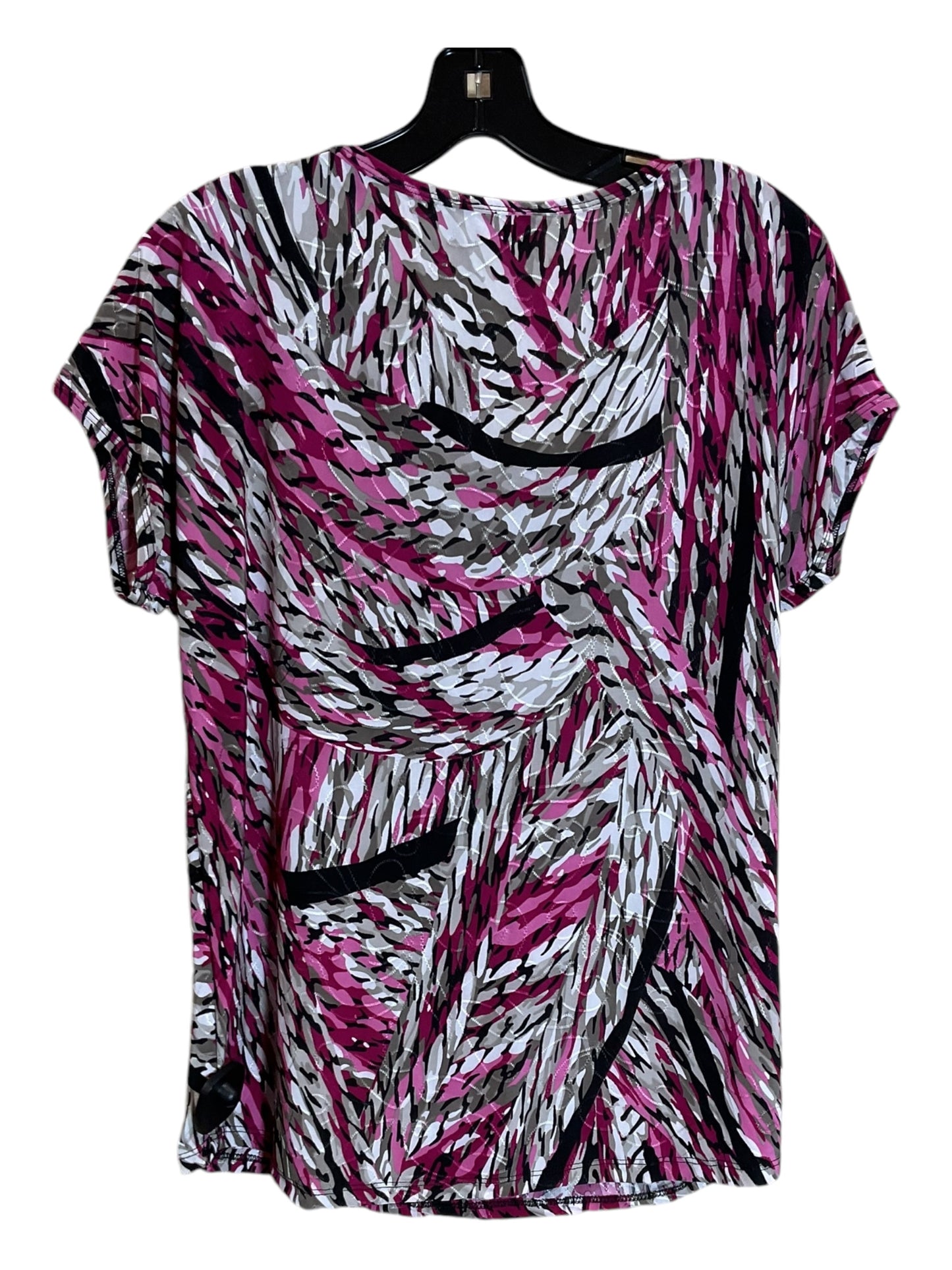 Top Short Sleeve By Sjs In Multi-colored, Size: S