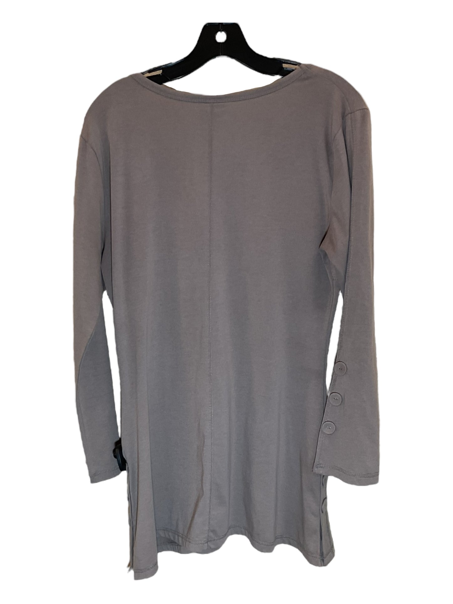 Tunic Long Sleeve By Noelle In Taupe, Size: M