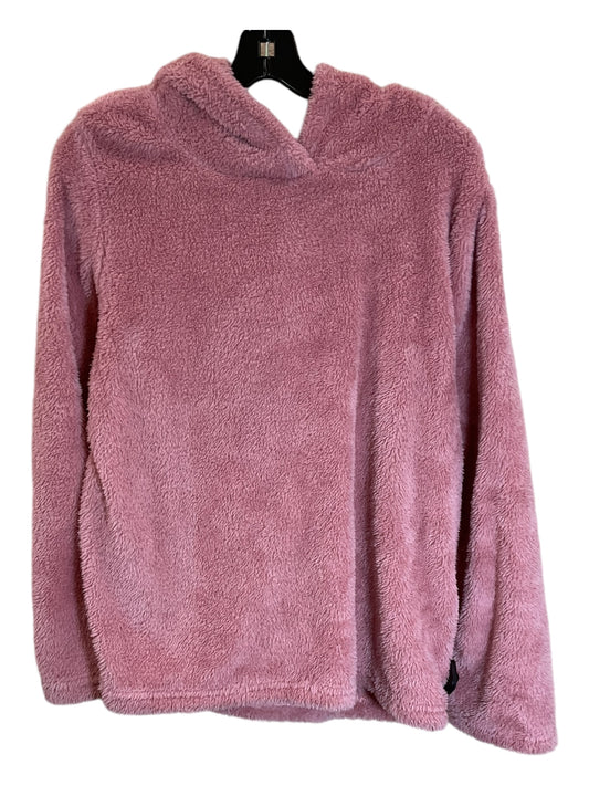 Sweatshirt Hoodie By Clothes Mentor In Pink, Size: L