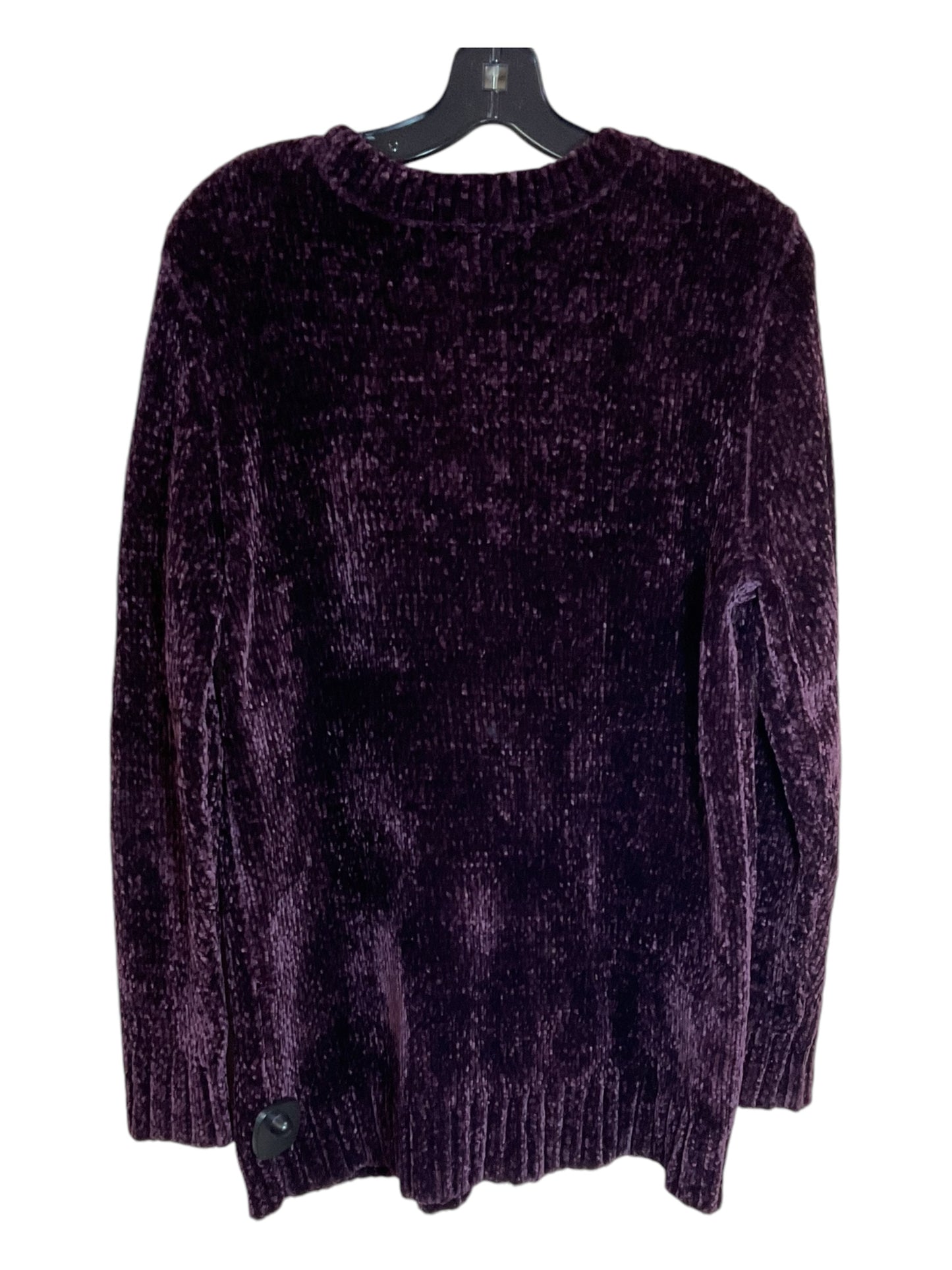 Sweater By Orvis In Purple, Size: L