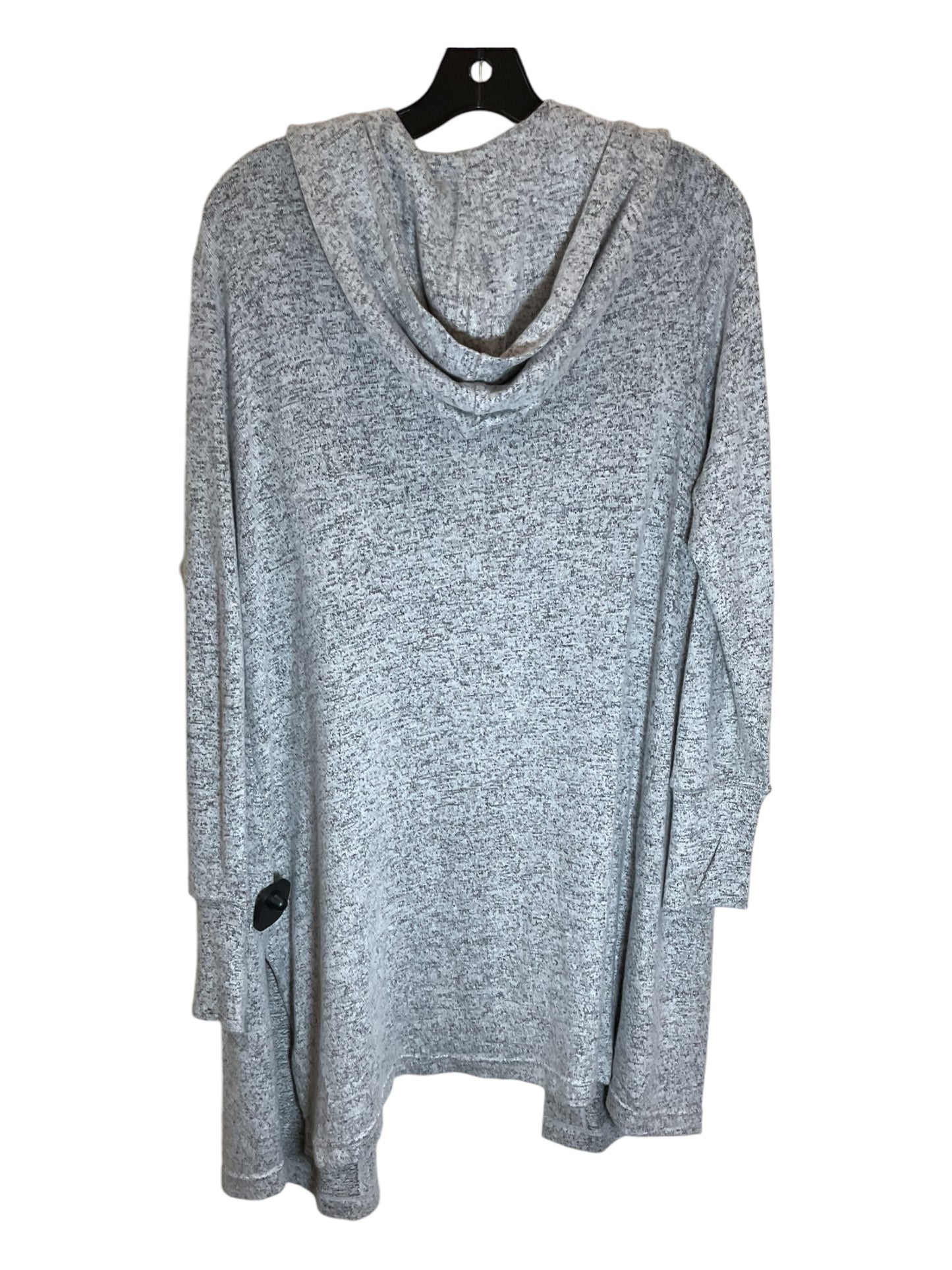 Sweater Cardigan By Clothes Mentor In Grey, Size: M