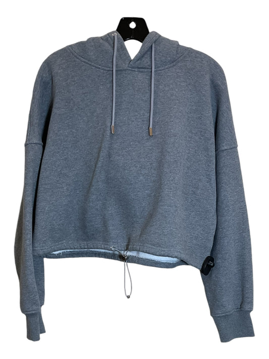 Sweatshirt Hoodie By Clothes Mentor In Grey, Size: L