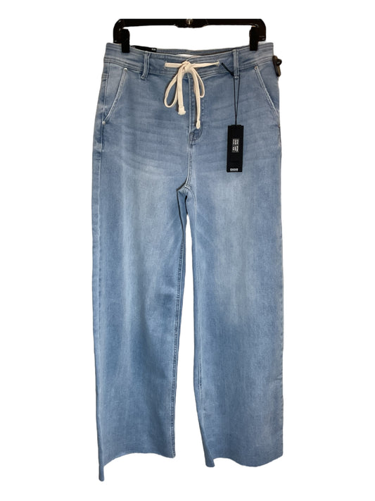 Jeans Wide Leg By Clothes Mentor In Blue Denim, Size: 8