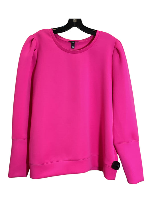 Top Long Sleeve By Stella And Dot In Pink, Size: 2x