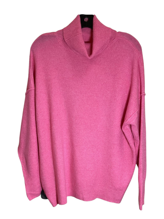 Sweater By Vince Camuto In Pink, Size: M