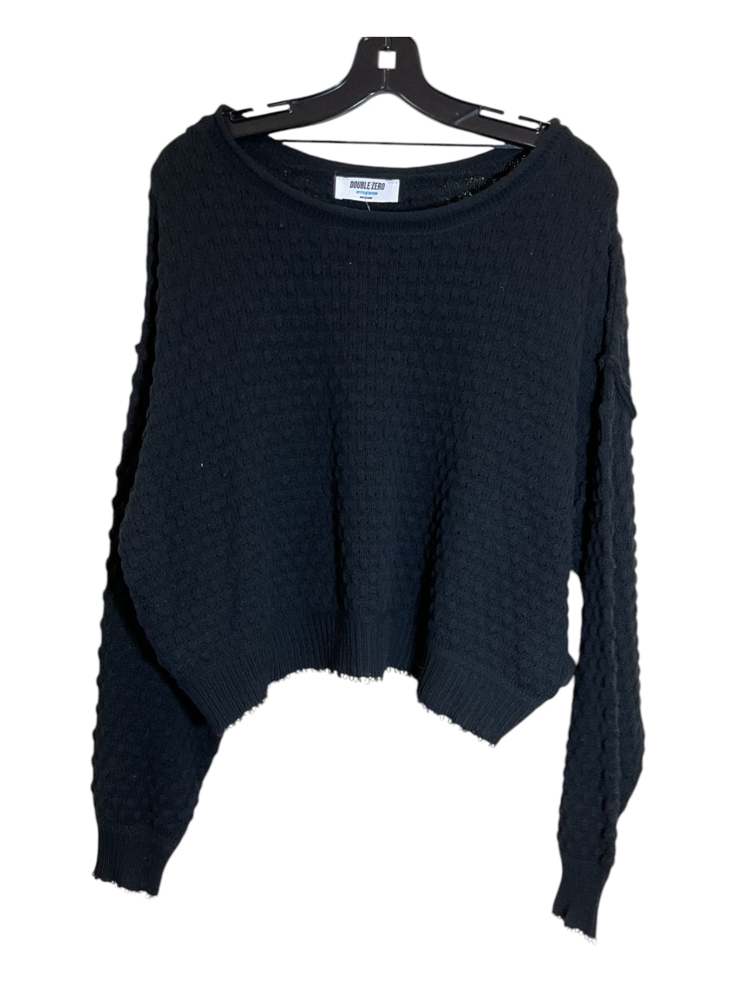 Sweater By Double Zero In Black, Size: M