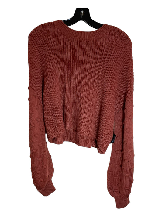 Sweater By Favlux In Orange, Size: L