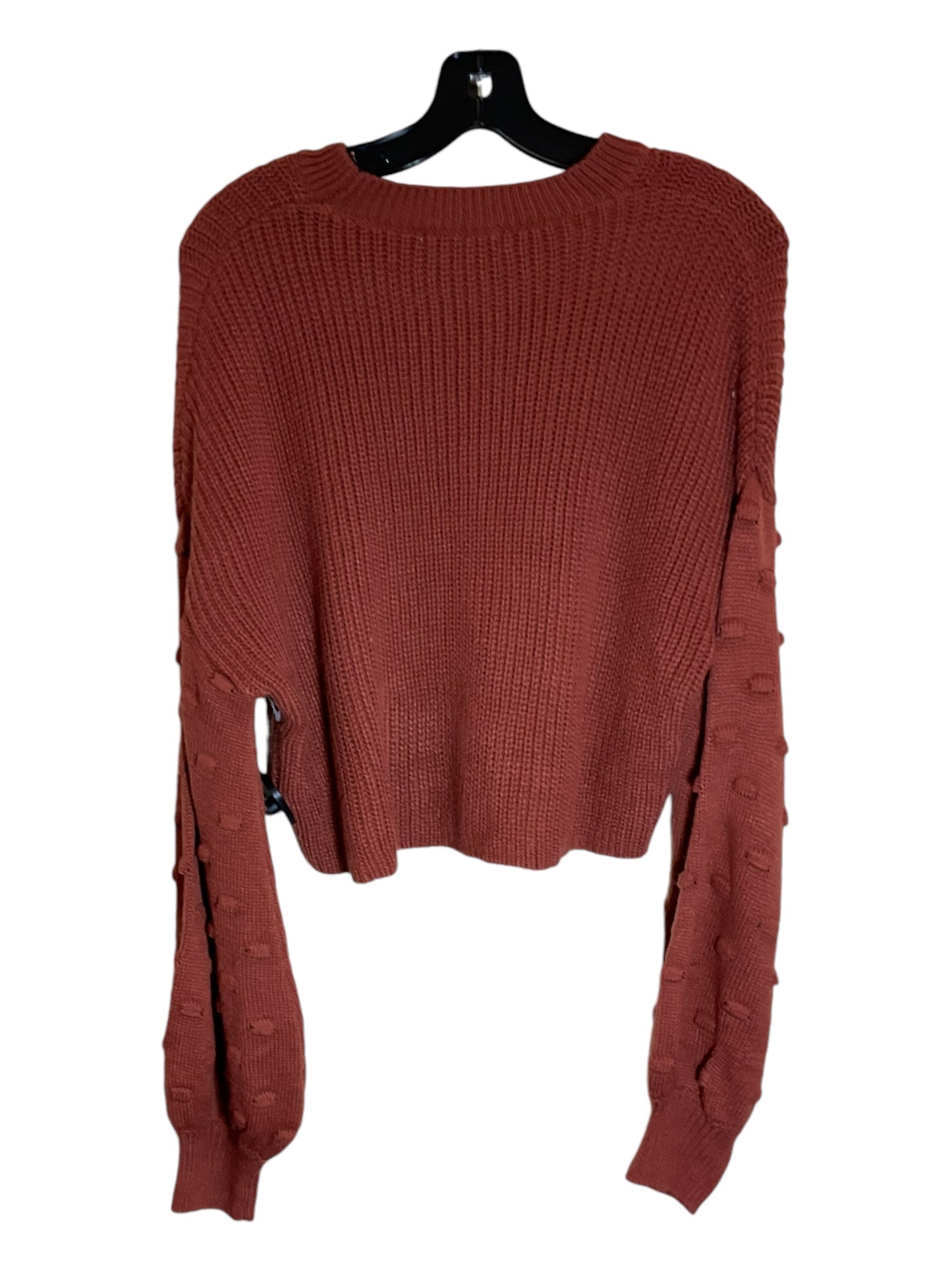 Sweater By Favlux In Orange, Size: L