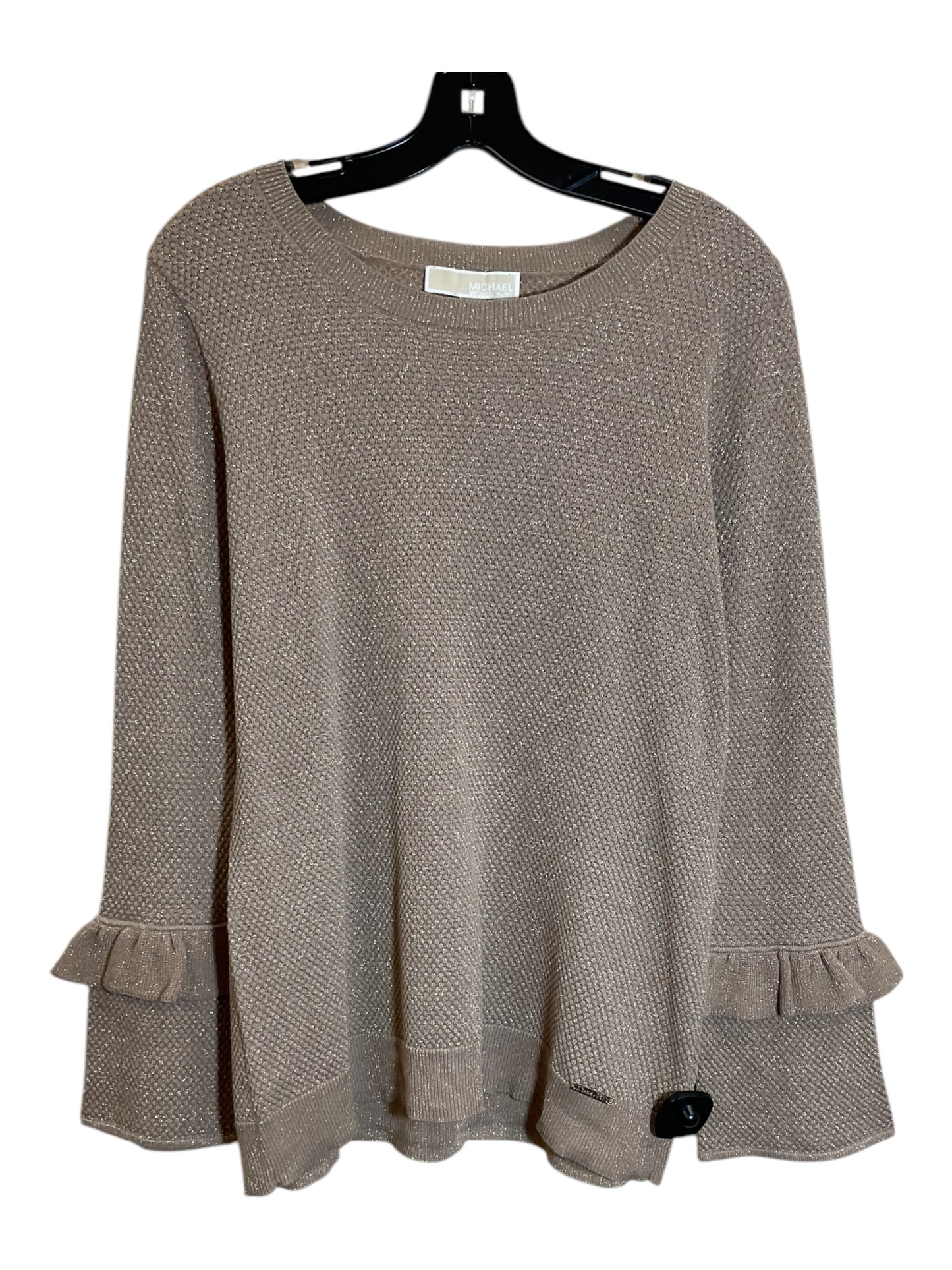 Sweater By Michael By Michael Kors In Gold, Size: L