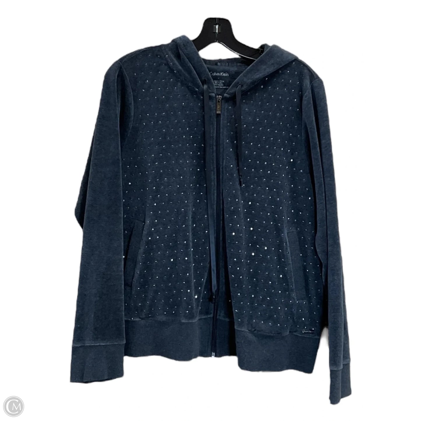 Jacket Other By Calvin Klein In Grey, Size: L