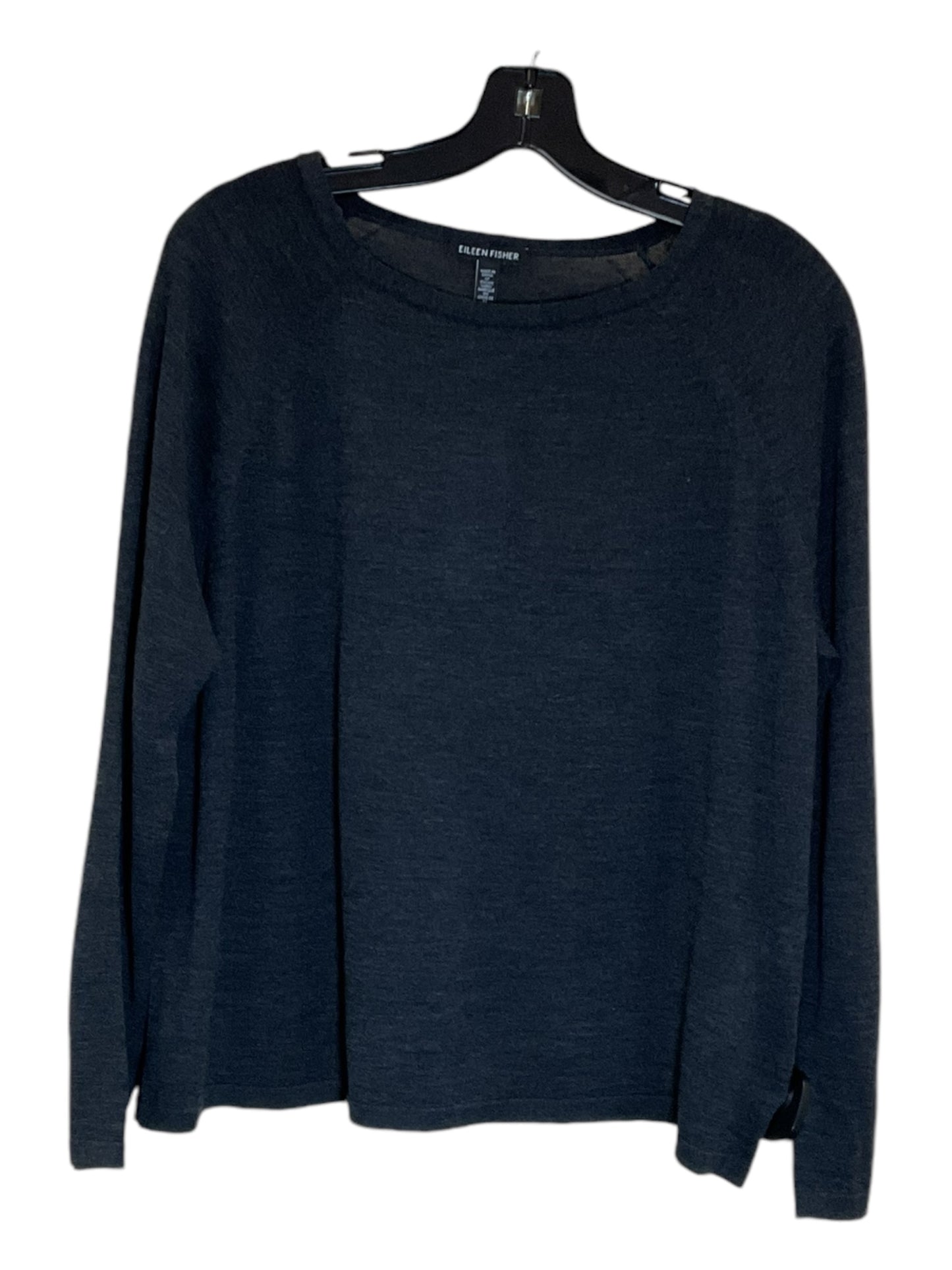 Sweater By Eileen Fisher In Grey, Size: M