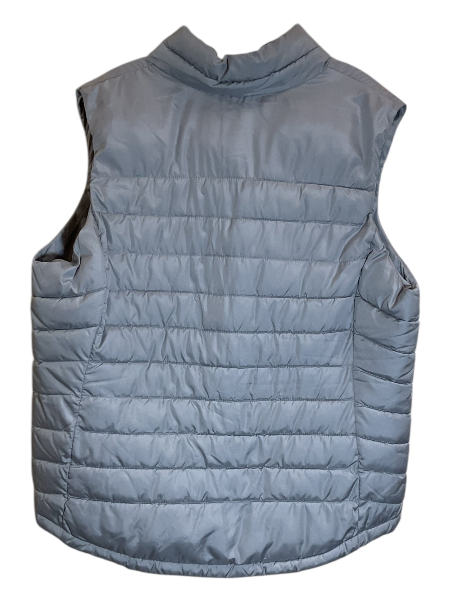 Vest Puffer & Quilted By Gap In Grey, Size: 1x