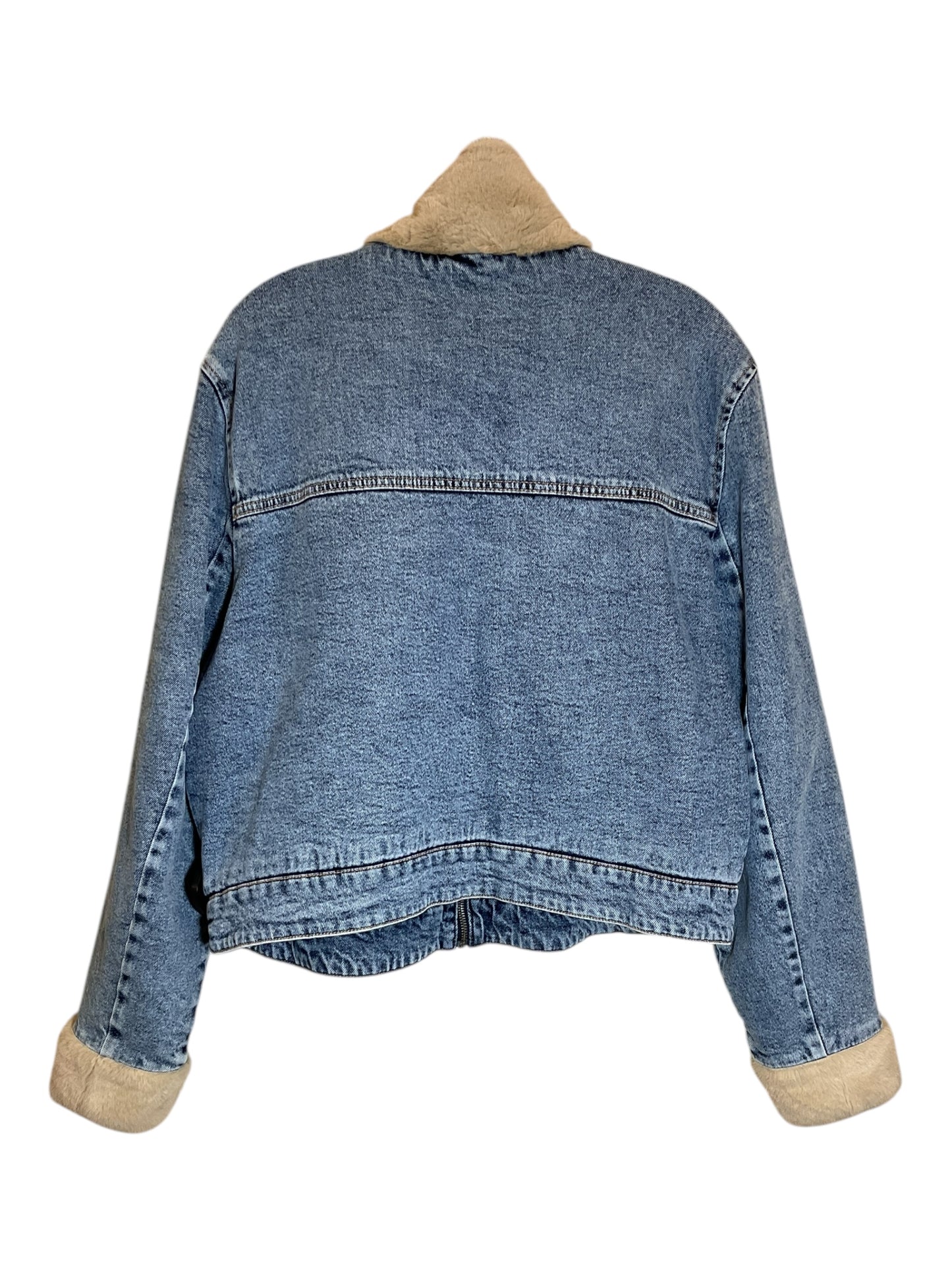 Coat Other By Hollister In Blue Denim, Size: Xl