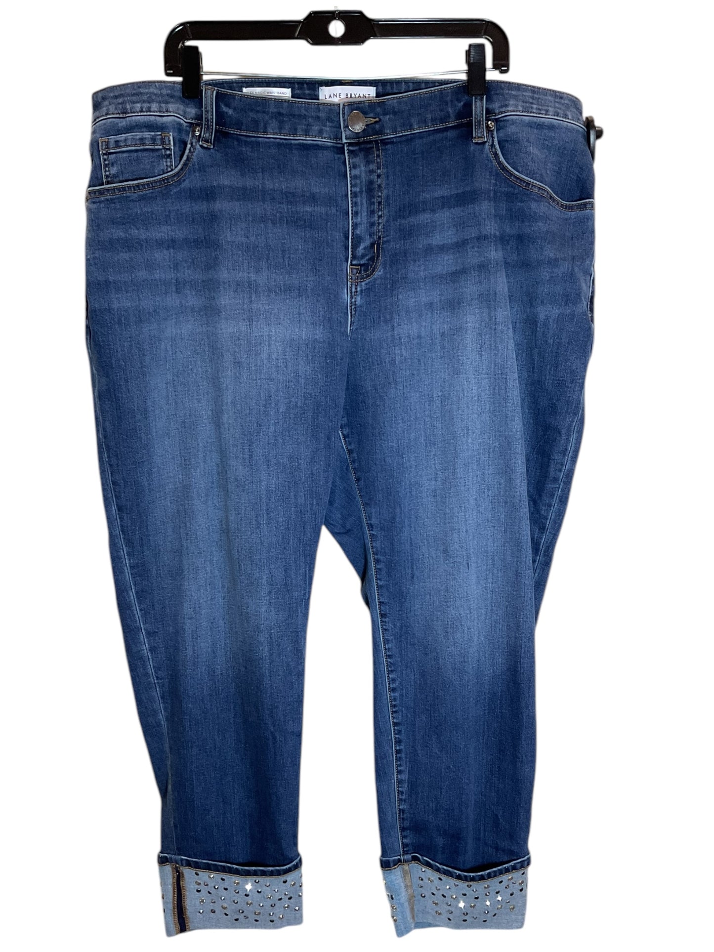 Jeans Boyfriend By Lane Bryant In Blue Denim, Size: 18