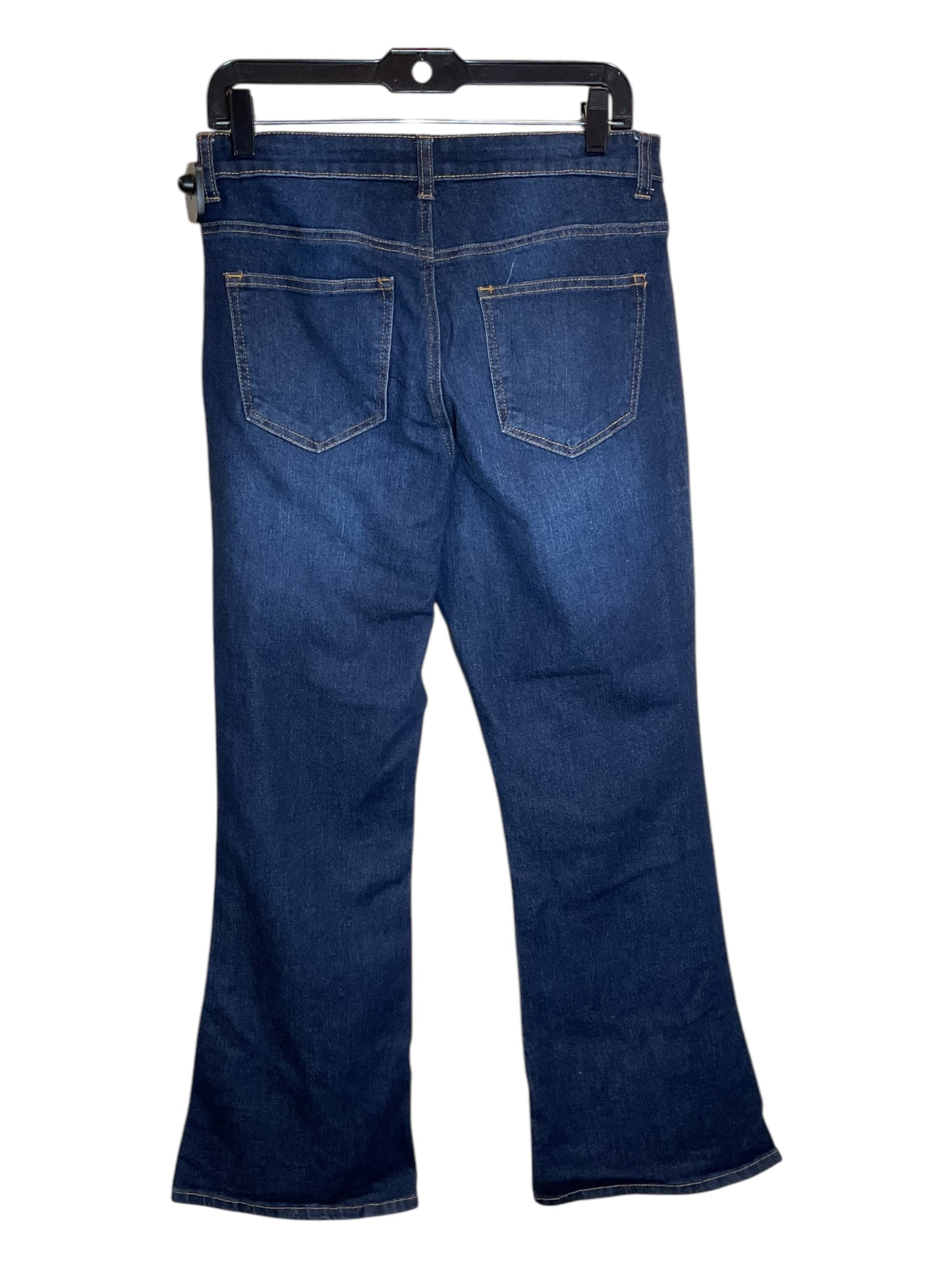 Jeans Flared By For The Republic In Blue Denim, Size: 8