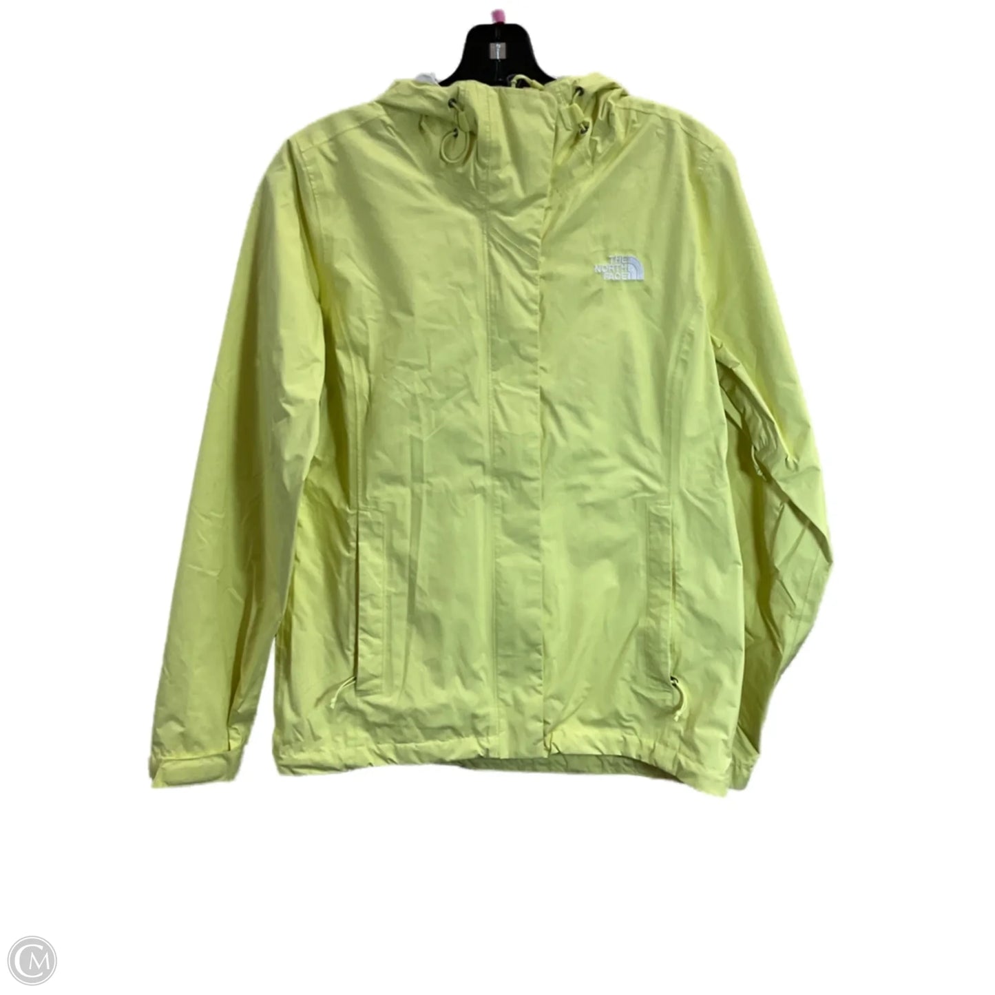 Jacket Windbreaker By The North Face In Yellow, Size: S