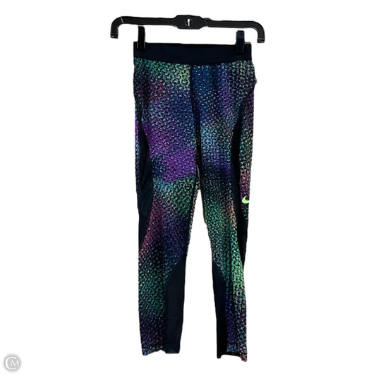 Athletic Leggings Capris By Nike In Black, Size: Xs