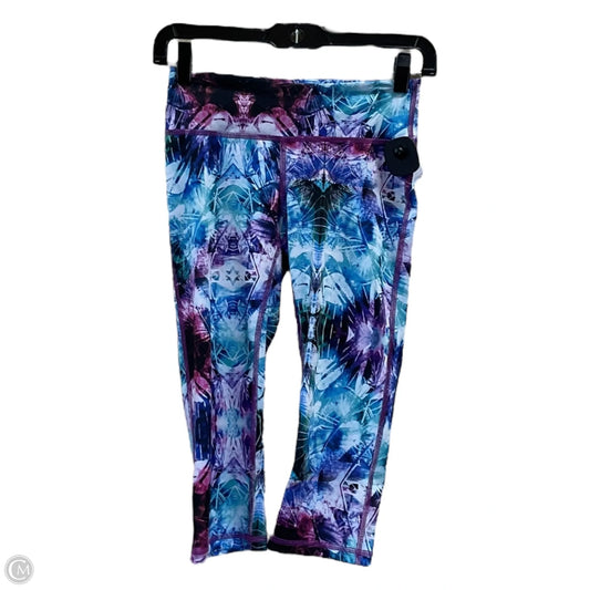 Athletic Leggings Capris By Zella In Multi-colored, Size: Xs