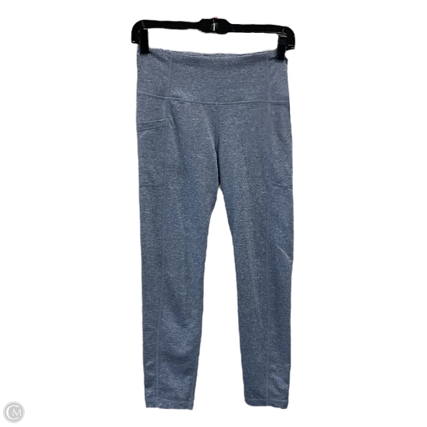 Athletic Leggings Capris By Zyia In Grey, Size: S