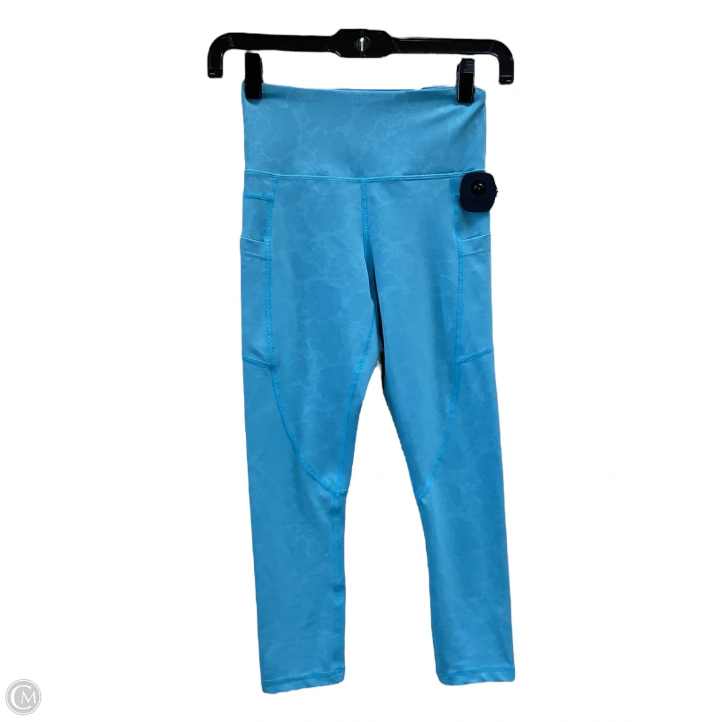 Athletic Leggings Capris By Zyia In Teal, Size: Xs