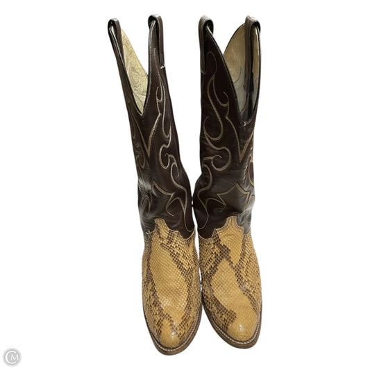 Boots Western By Cma In Brown, Size: 7.5
