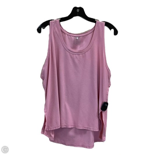 Athletic Tank Top By Calia In Pink, Size: L