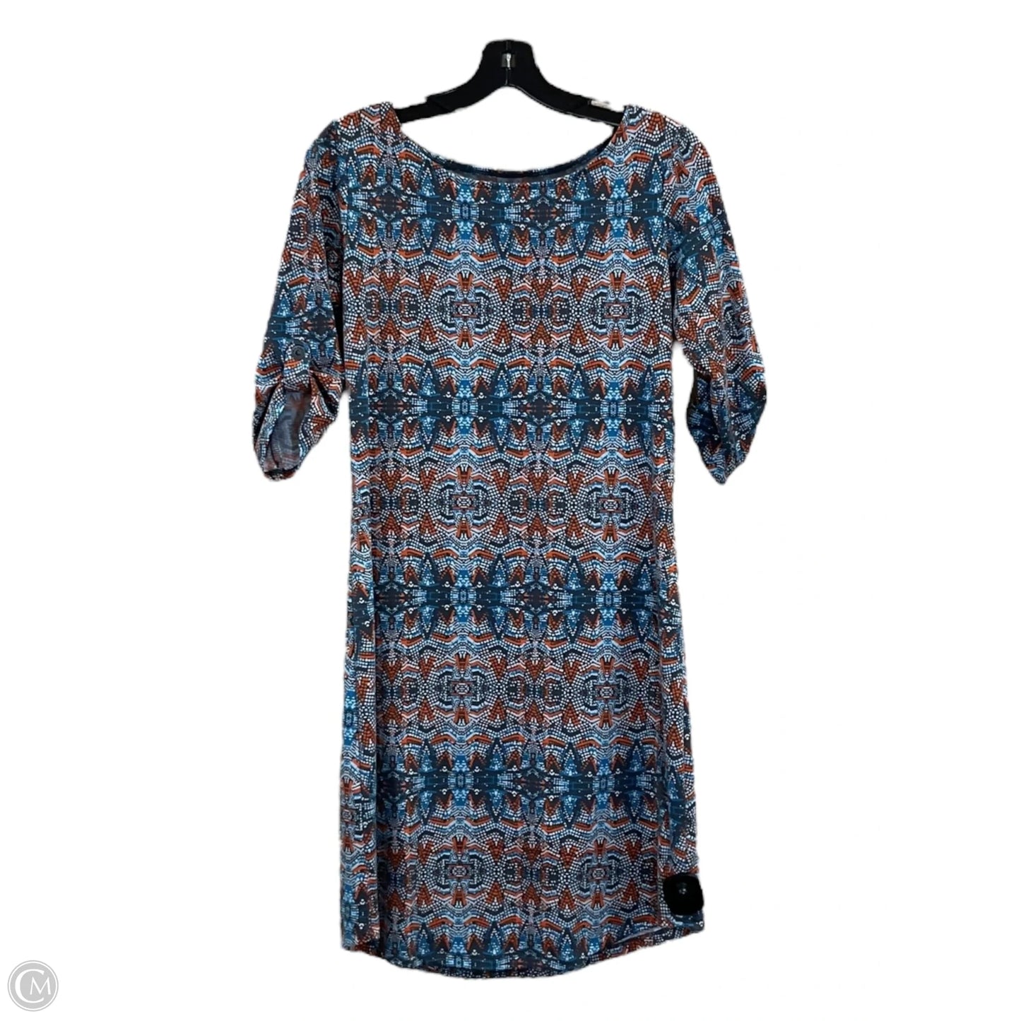Dress Work By Soybu In Blue & Orange, Size: M