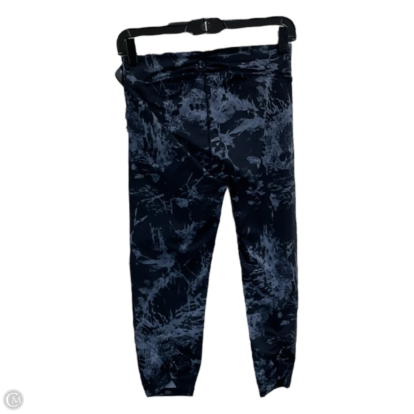 Athletic Leggings Capris By Calvin Klein Performance In Black & Grey, Size: S