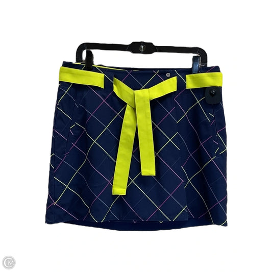 Athletic Skort By Nike In Navy, Size: M