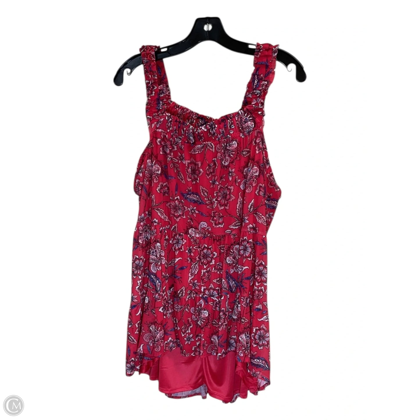 Top Sleeveless By Maurices In Red, Size: Xl