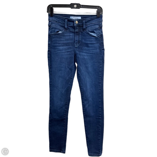 Jeans Skinny By Kancan In Blue Denim, Size: 4
