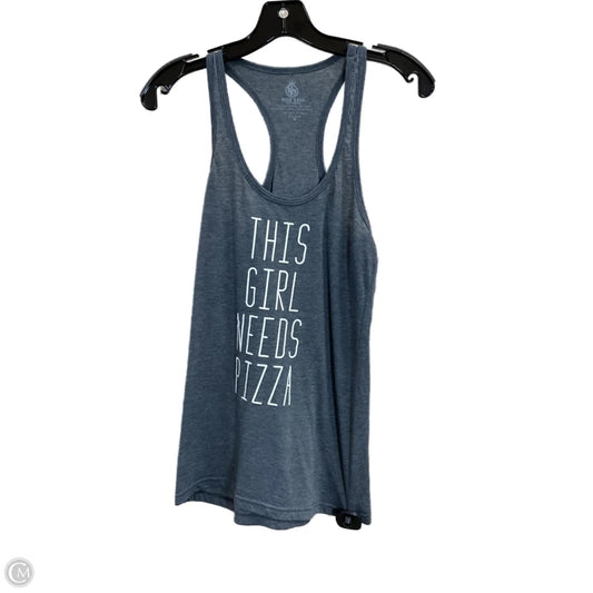 Top Sleeveless By Clothes Mentor In Grey, Size: M