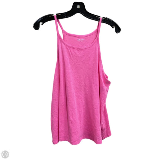 Top Sleeveless By Old Navy In Pink, Size: L