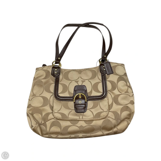 Handbag Designer By Coach, Size: Medium